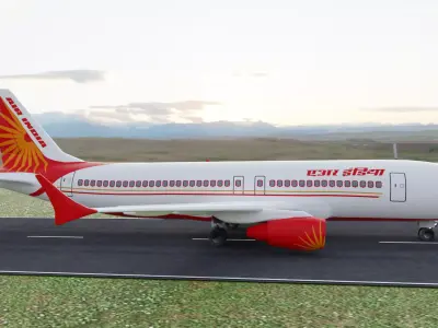 airindia Low-poly 3D model