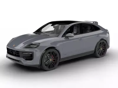 Porsche Cayenne Coupe GTS 2026 3d model 3D model