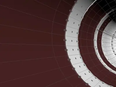 Trident D5 Submarine Ballistic Missile 3D model