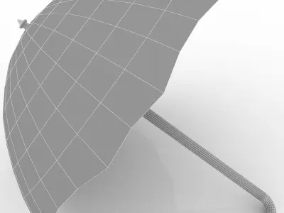 umbrella 3D model purchase