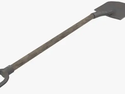 shovel 3D model 5