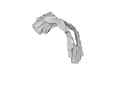 Dress collars scarves and necklaces decorated 3d models 3D model order