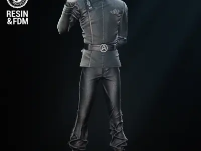 Wicked Movies Spock Sculpture 3D print model