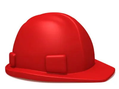Safety helmet 3D model order