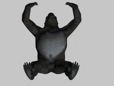 GORILLA LOW LOPY 3D model