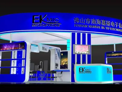 Exhibition - Area - 9X9-3DMAX2009-0132 3D model