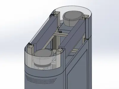 Security Totem 3D model