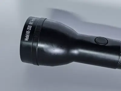 Flashlight Low-poly 3D model order