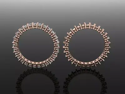 Dainty Infinity Diamond band 2mm Size6 3D print model purchase