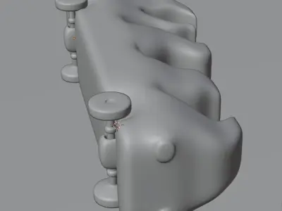 Fire truck 3D print model