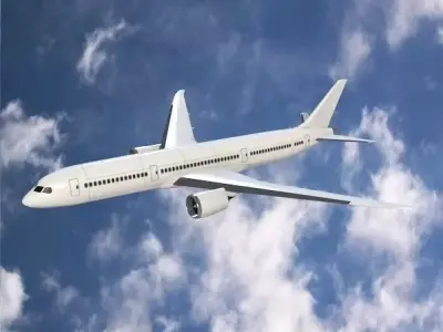 Boeing 787-9 dreamliner 3D model purchase