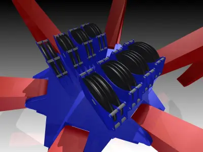 grabber crane 3D model