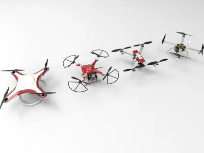 Drone 4 type 2A 3D model