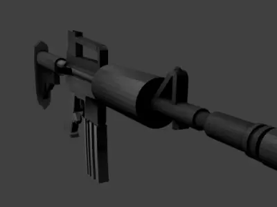 M4A1 rifle 3D model order