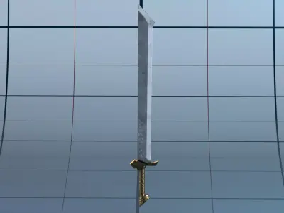 Sword 1 PBR 3D model