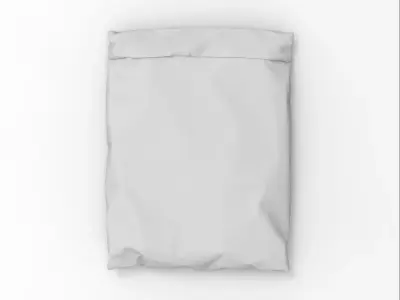 3d Mailing Bag Package 3D model Low-poly 3D model Low-poly 3D model