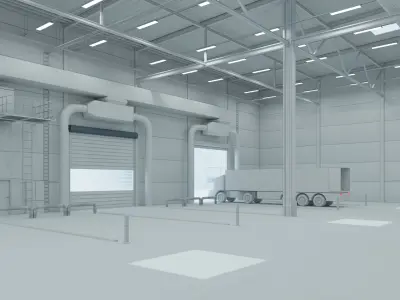 Warehouse 4 3D model
