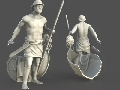  Viking Statue 