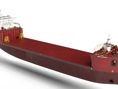 Heavy Load Carrier MV Hawk 3D model