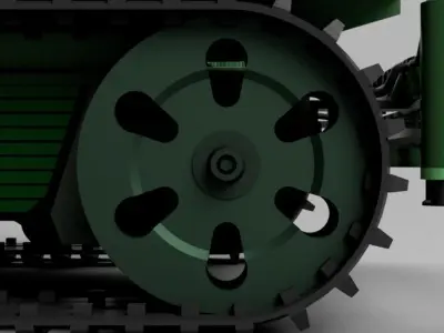 Drone 2 - war machine 3D model