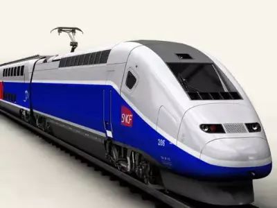 TGV Duplex 3D model