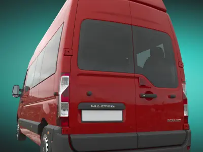 Renault Master 2015 Passenger L3H3 3D model