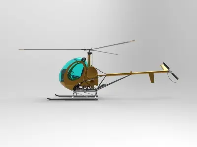 Sikorsky S 300 3D model