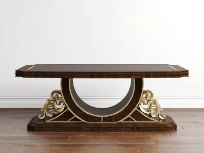 Calenas Art Deco Koltuk Takimi Coffee Table 3D model