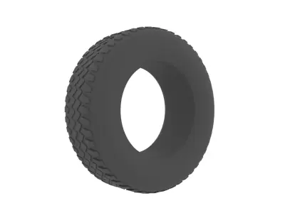 Car Tyre 3D model from CGTrader
