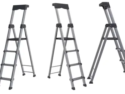 Ladder step 3D model