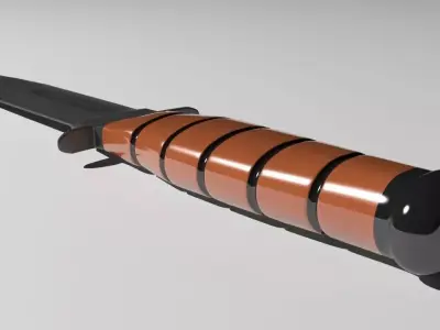 Army knife Free low-poly 3D model