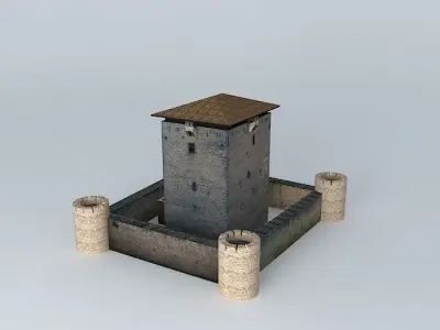 Mendoza Tower Free 3D model
