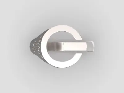 R 168 Power Button Ring 3D print model