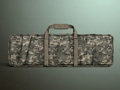 Military Rifle Case Free 3D model