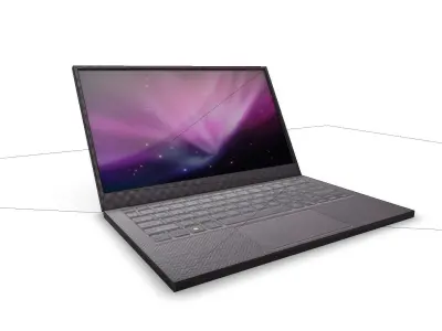 Laptop SHC Quick Office LM Low-poly 3D model