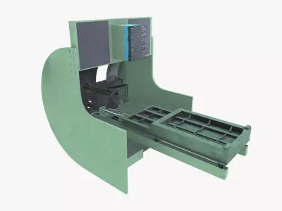 WRIMR Chock Tilter Low-poly 3D model