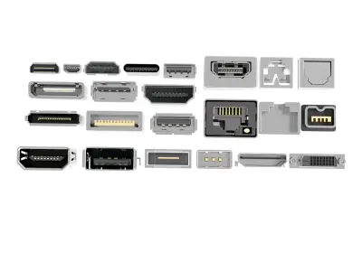 Ports 3D model