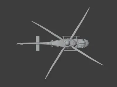 Helicopter chinook - chinook 3D model