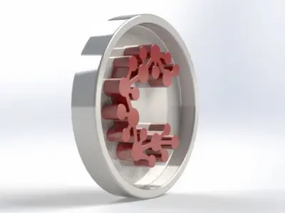 CSPR 3D Part STL and IGES 3D print model 3D print model