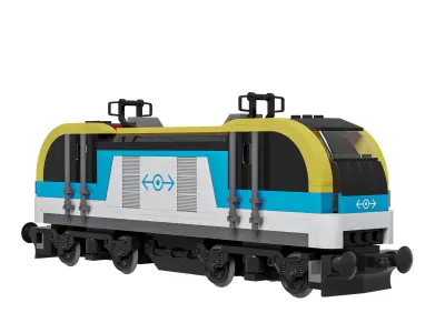 60336 Freight Train 3D model