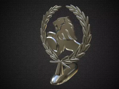 Holden Logo 3D model by 3dlogoman