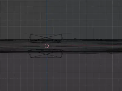 R-77M air-to-air missile Low-poly 3D model