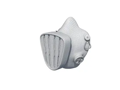 Mask Respirator 3D model