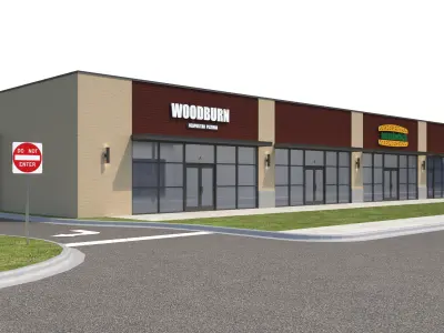 Retail-190 Retail Store 3D model