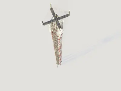 Radio Tower Free 3D model