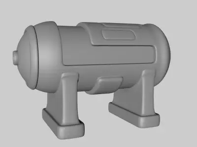 Large Container 3D model