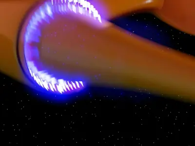 N1 Naboo Starfighter Free low-poly 3D model