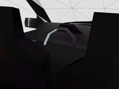 Black SUV Free 3D model