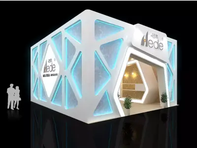 Exhibition - Area - 9X8-3DMAX2009-0110 3D model