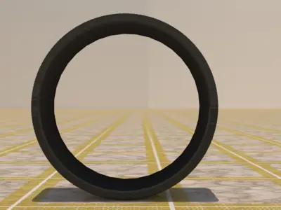 High Quality Tyre 3D model